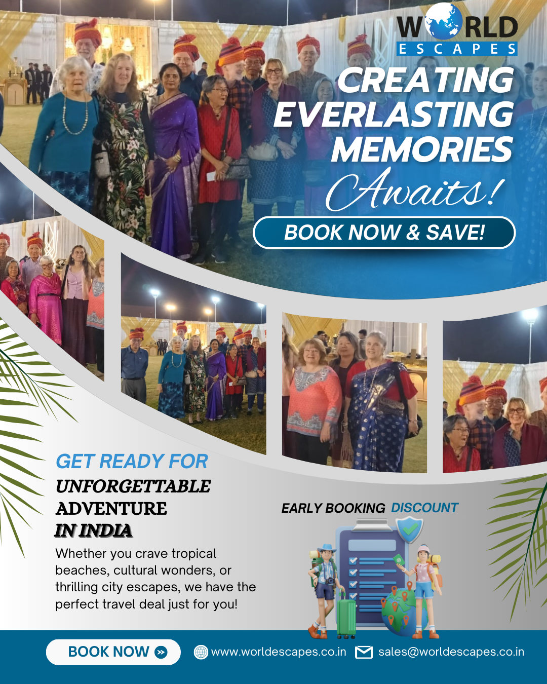 Unforgettable adventure in India